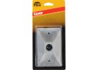 Bell Zinc Weatherproof Outdoor Box Cover 1-Outlet, Gray