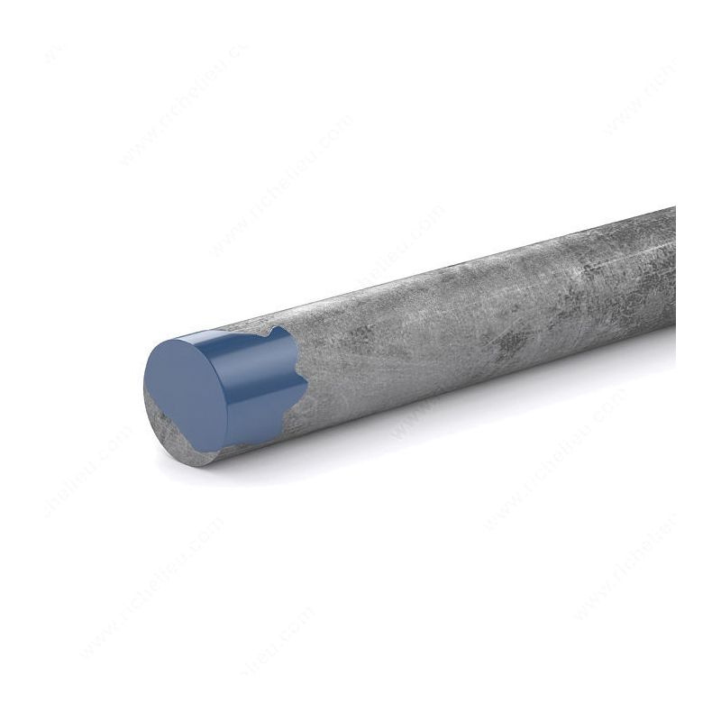 Reliable UTRP12 Rod, 1/2 in Dia, 36 in L, Mild Steel, A-307 Grade