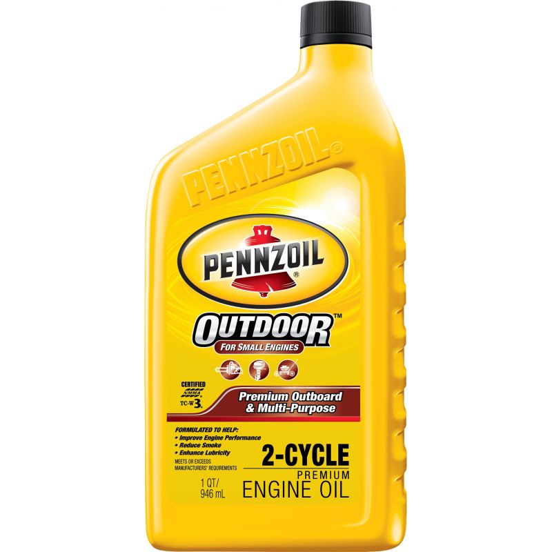 Pennzoil Outboard/Multi-Purpose 2-Cycle Motor Oil 1 Qt. (Pack of 6)