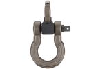 Reese Towpower Tactical 7089344 Tow Mount Hook and Shackle, Steel, Matte Pewter Black