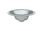Danco 88822 Mesh Strainer, 4-1/2 in Dia, Stainless Steel, 4-1/2 in Mesh, For: 4-1/2 in Drain Opening Kitchen Sink