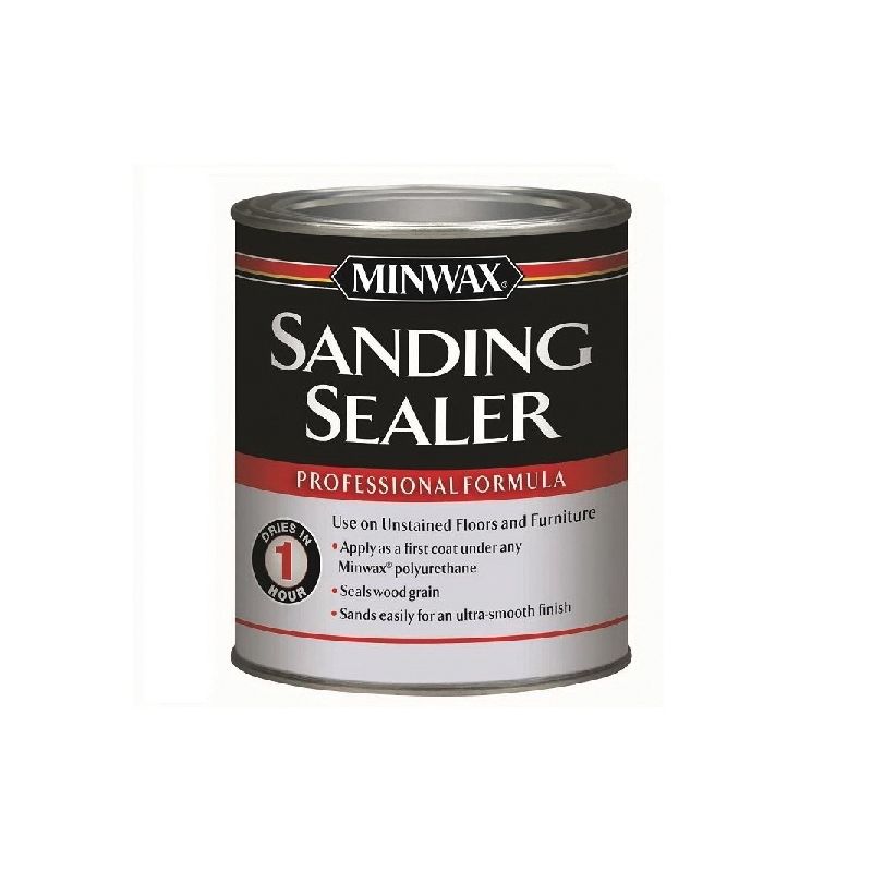 Minwax CM6570000 Sanding Sealer, Clear, Liquid, 946 mL, Can Clear