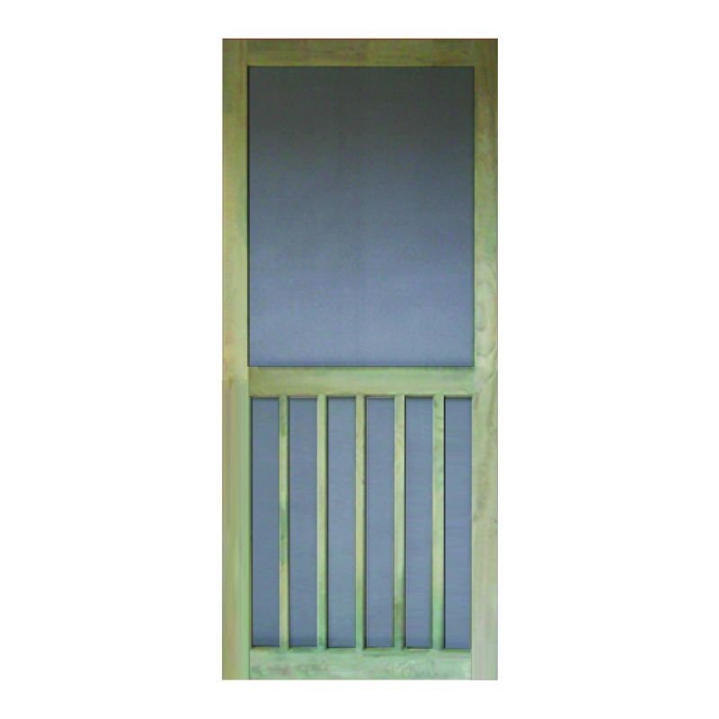 Kimberly Bay DSP536 Screen Door, 35-3/4 in W, 79-3/4 in H, Natural Natural