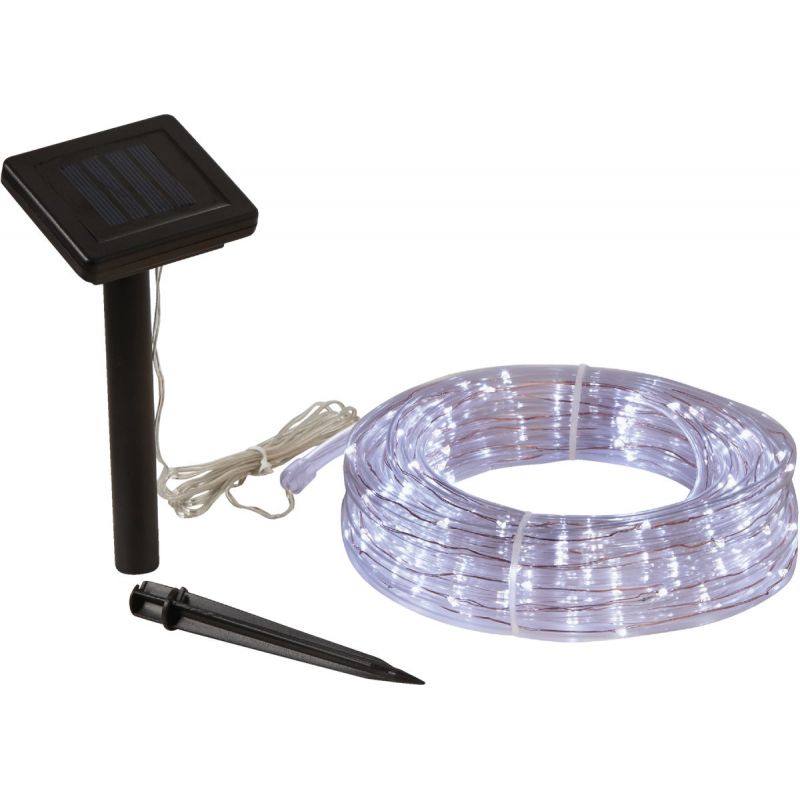 Outdoor Expressions Solar Rope Lights Cool White