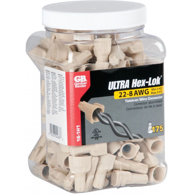 Gardner Bender Hex-Lok Wire Connector Ivory