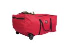 Treekeeper SB-10237 EZ Rolling Storage Duffel, XL, 6 to 9 ft Capacity, Polyester, Red XL, 6 To 9 Ft, Red