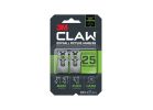 3M CLAW 3PH25M-4ES Drywall Picture Hanger, 25 lb, Steel, Push-In Mounting, 4/PK