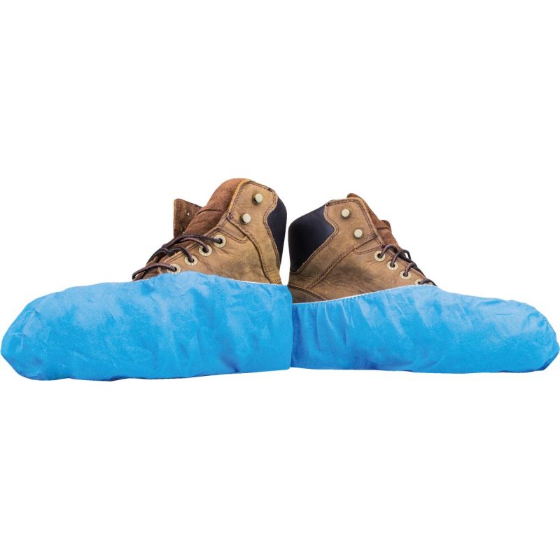 Trimaco SuperTuff Non-Skid Shoe Guard 1 Size Fits Most, Blue