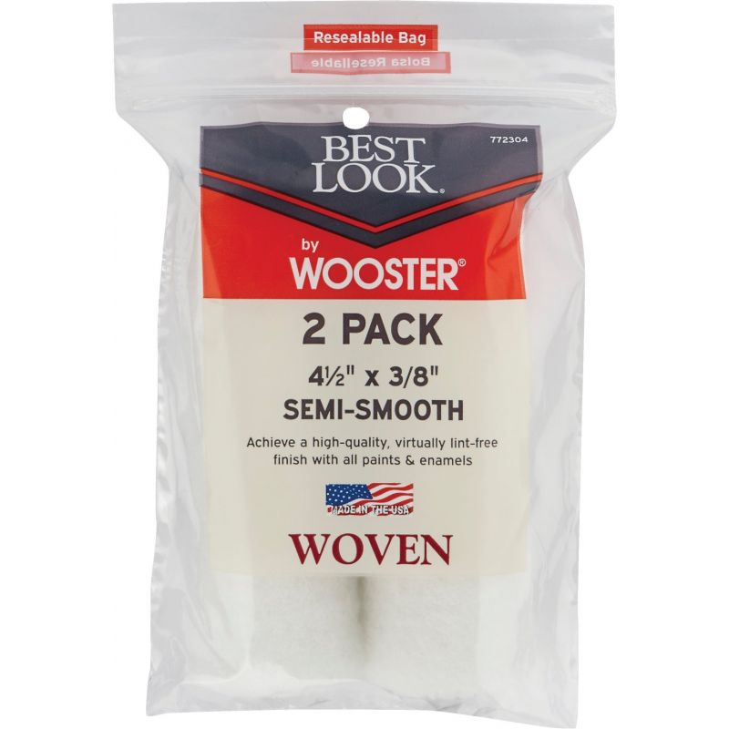 Best Look By Wooster Mini Woven Fabric Roller Cover