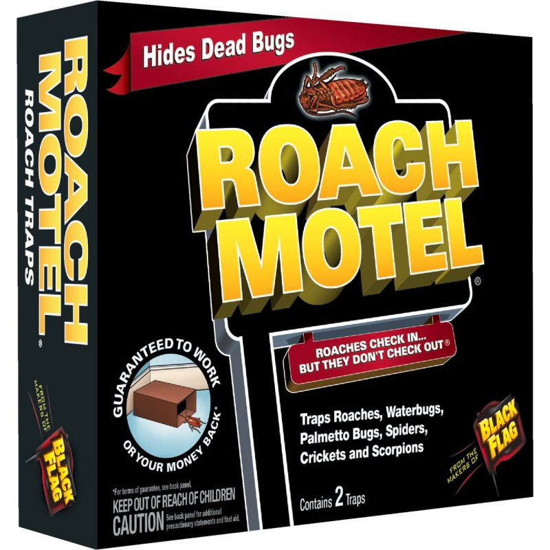 Black Flag Roach Motel Roach Bait &amp; Trap Trap