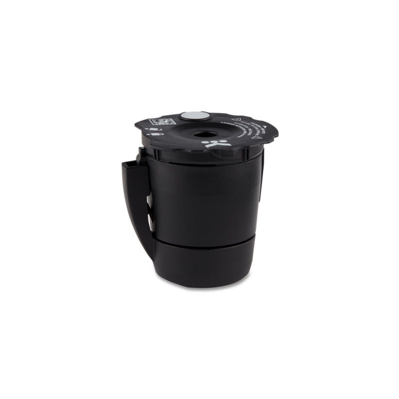 Keurig 5000194966 Coffee Filter, 0.599 oz, Plastic, Black 0.599 Oz, Black