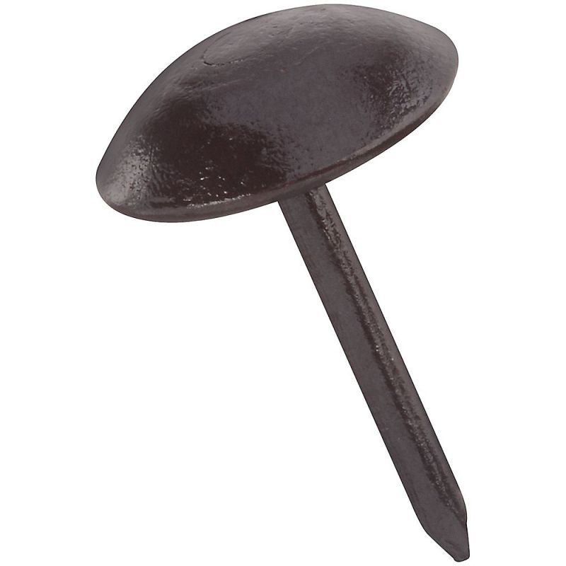 National Hardware V7730 Series N279-182 Upholstery Nail, Steel, Round Head Brown