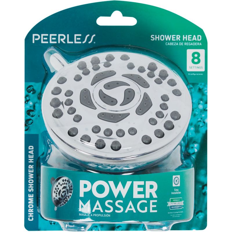 Peerless 8-Spray Fixed Showerhead