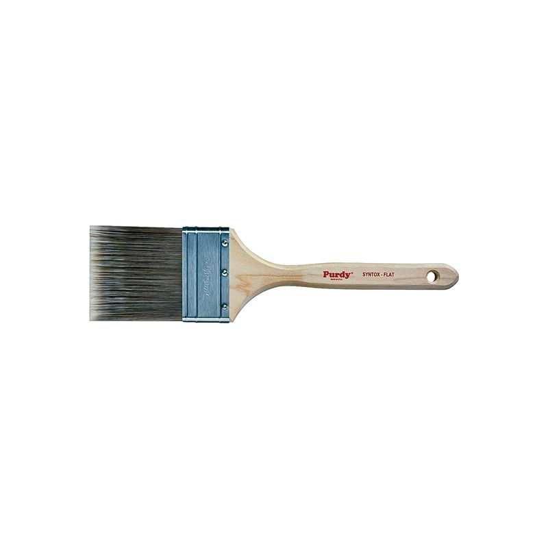 Purdy Syntox Flat 402620 Trim Brush, Nylon Bristle, Flat Thin Handle