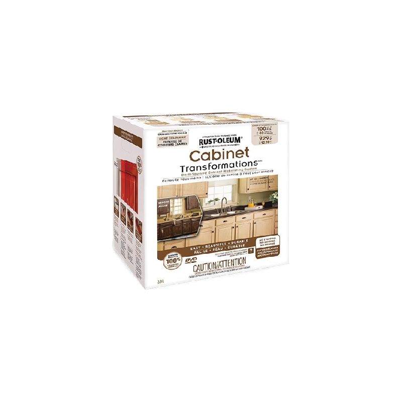 Transformations 263131 Cabinet Paint, Light Tint Base, 100 sq-ft Coverage Area Light Tint Base