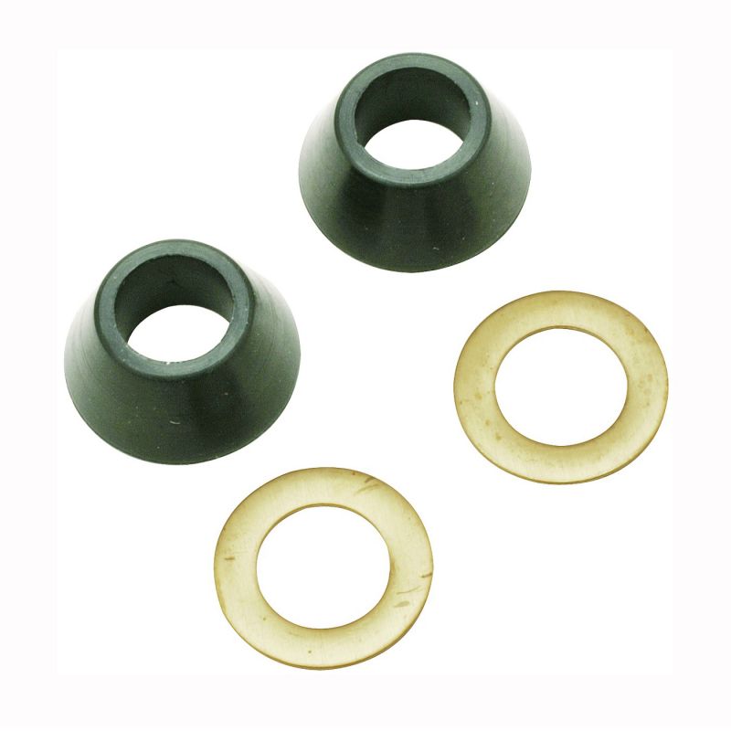 Plumb Pak PP810-32 Cone Washer and Ring, 7/16 in ID x 5/8 in OD Dia, For: Faucet or Ballcock Nut