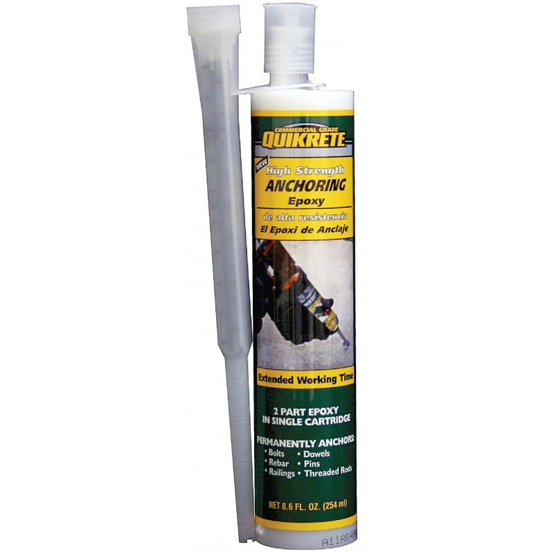 Quikrete FastSet High Strength Anchor Adhesive Gray, 8.6 Oz.