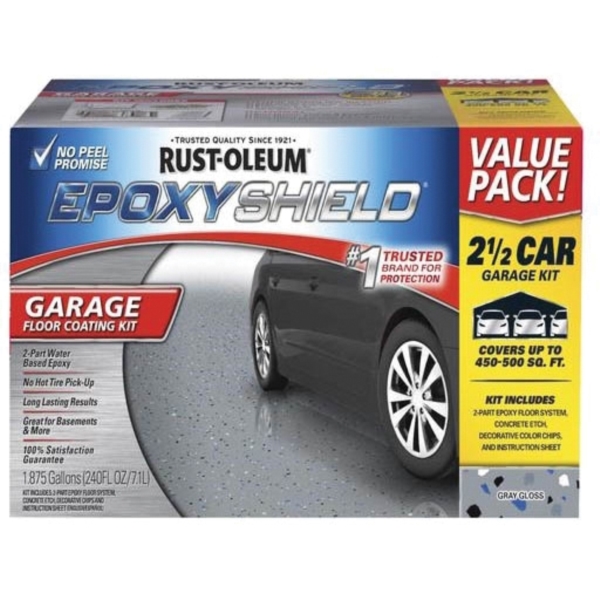 Rustoleum epoxy shield clear on sale coat