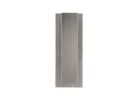 National Hardware Reed N336-704 Door Knocker, Aluminum, Satin Nickel, 1/8 in Mounting Hole