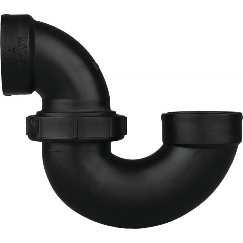 Charlotte Pipe P-Trap with Union 1-1/2 In.