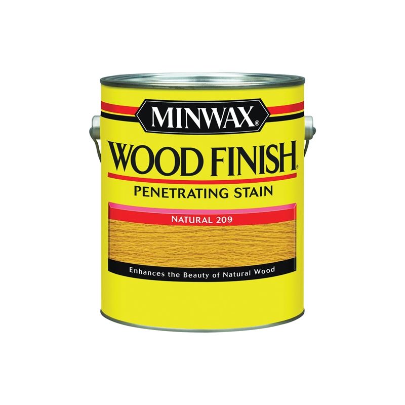 Minwax 71000000 Wood Stain, Natural, Liquid, 1 gal, Can Natural (Pack of 2)