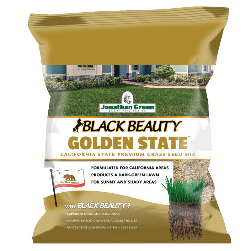Jonathan Green Black Beauty Golden State Series 10769 Premium Grass Seed Mix, 1 lb Bag