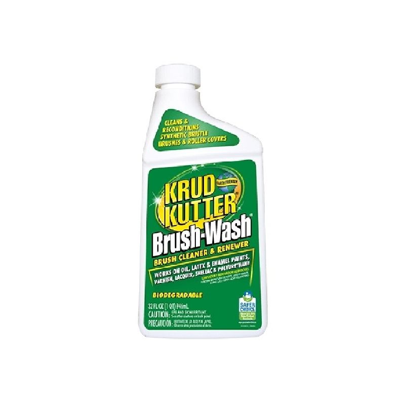 Krud Kutter BW326 Cleaner and Renewer, 32 oz, Bottle, Liquid, Clear Clear
