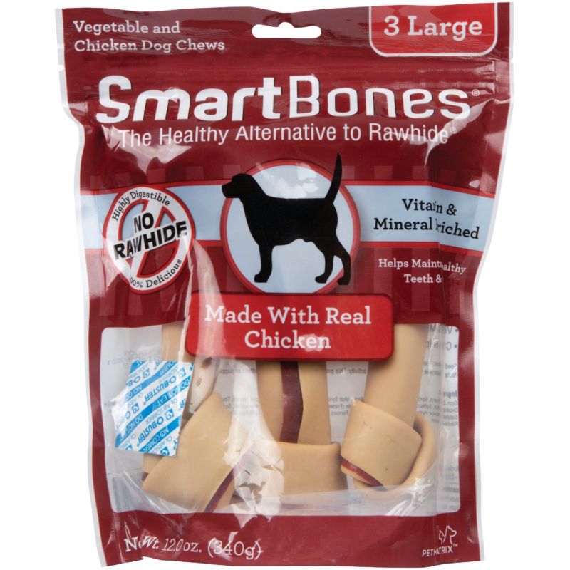 SmartBone Large Chew Bone 3-Pack