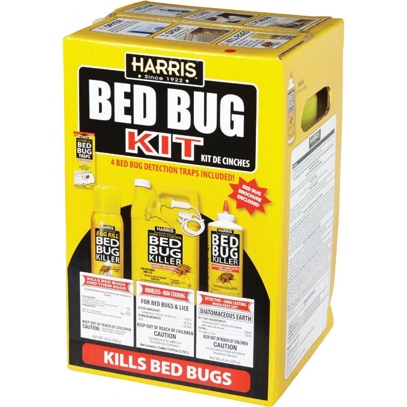Harris Bedbug Killer Kit Value Pack, Various