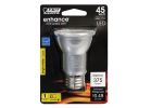 Feit Electric BPPAR16DM/930CA LED Bulb, Flood/Spotlight, PAR16 Lamp, 45 W Equivalent, E26 Lamp Base, Dimmable, Silver