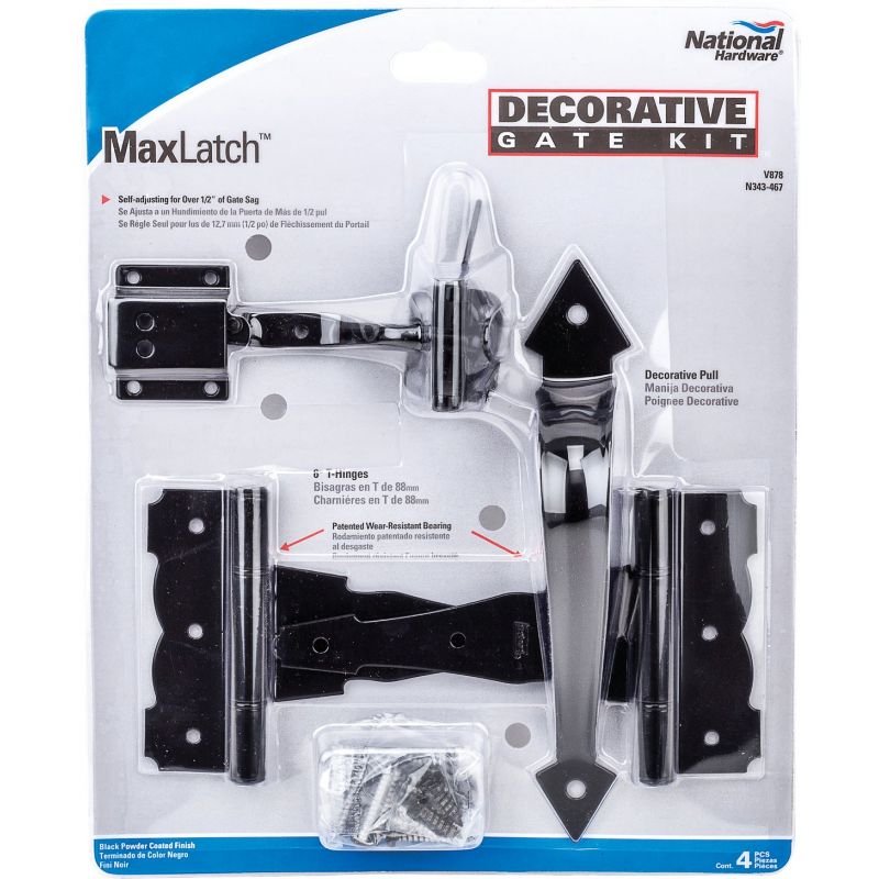 National Decorative Pull Gate Hardware Kit