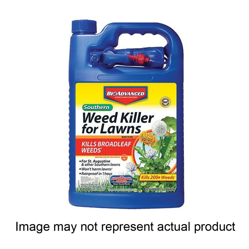 BioAdvanced 820058E Ready-to-Use Weed Killer, Liquid, 1.3 gal Bottle