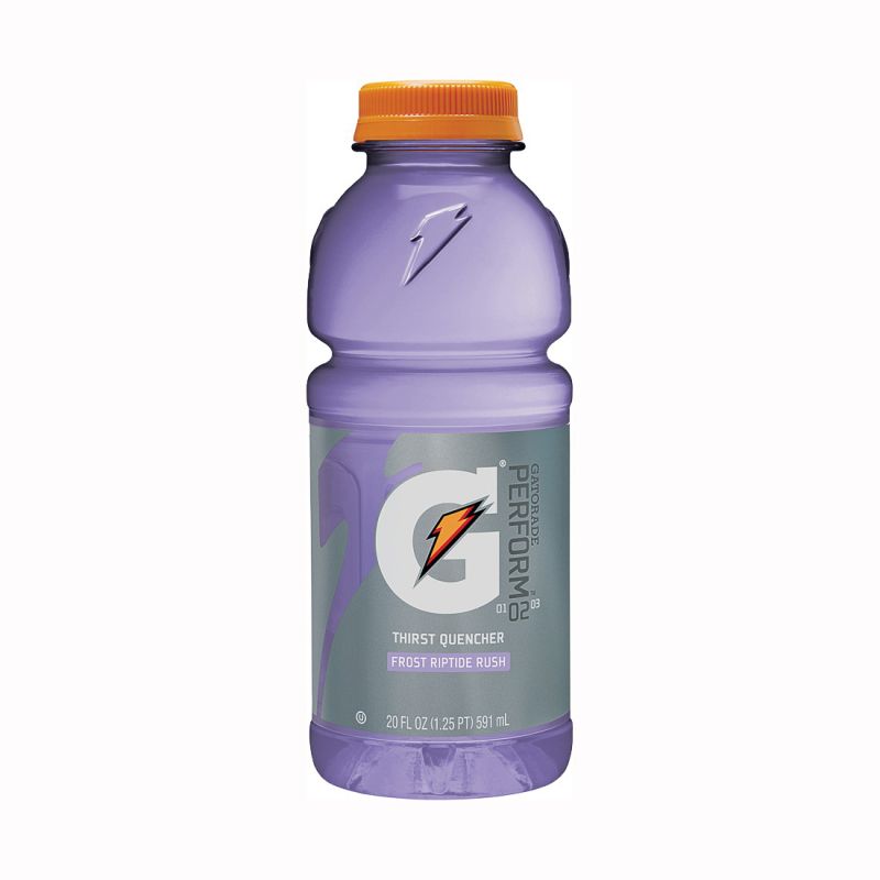 Gatorade 32488 Thirst Quencher Sports Drink, Liquid, Riptide Rush Flavor, 20 oz Bottle (Pack of 24)