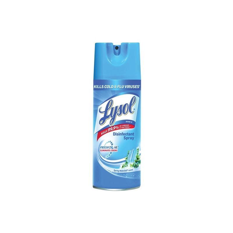 Lysol 1920002845 Disinfectant Cleaner, 12 oz, Liquid, Spring Waterfall, Clear Clear
