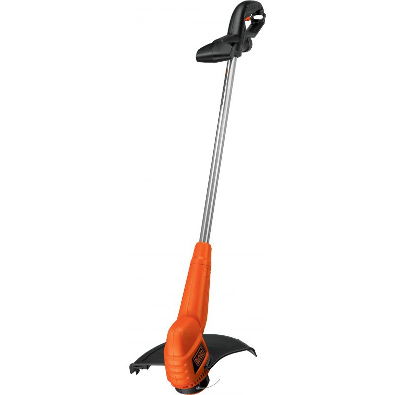 BLACK+DECKER 13-in Straight Shaft Attachment Capable Corded Electric String  Trimmer in the String Trimmers department at
