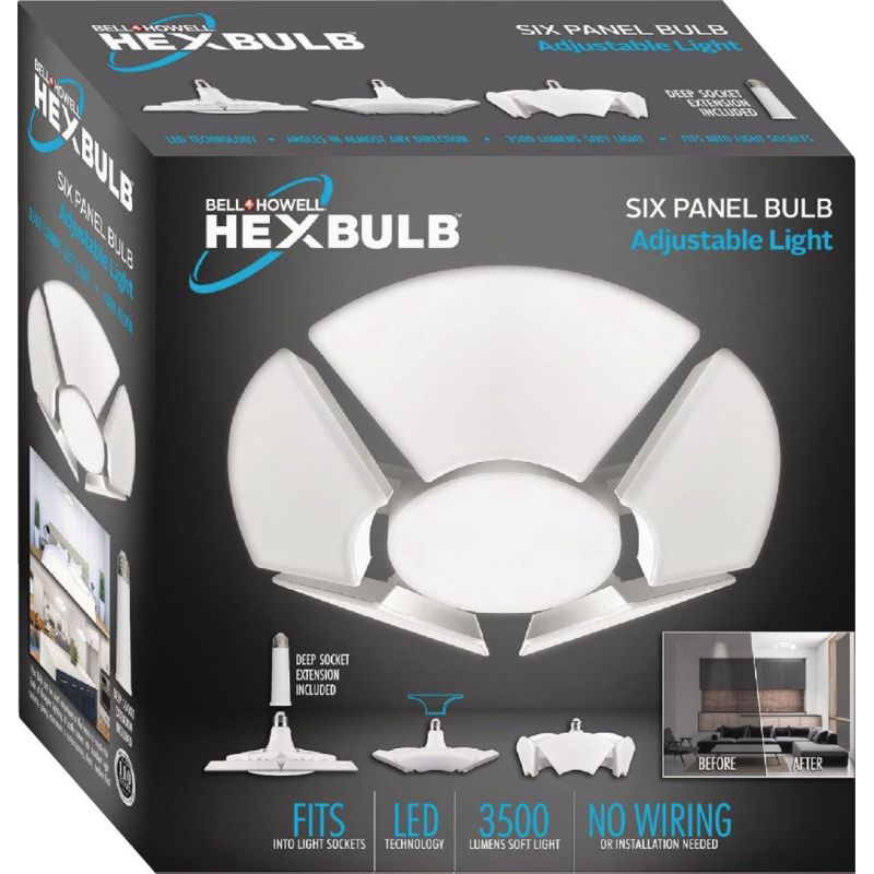 Bell+Howell HexBulb Soft LED Special Purpose Light Bulb