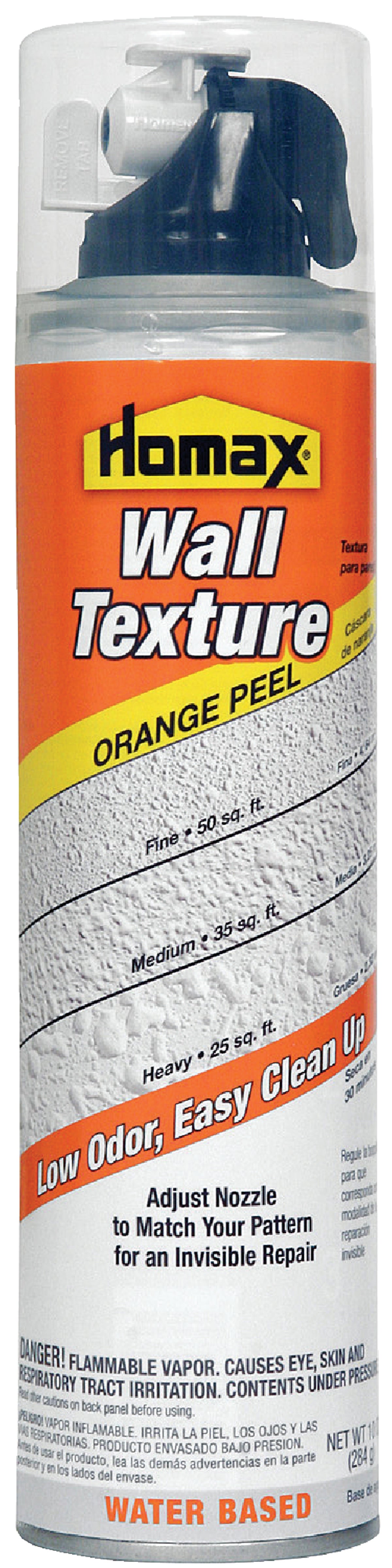 Buy Homax Water-Based Orange Peel And Splatter Wall Spray Texture White, 10  Oz.