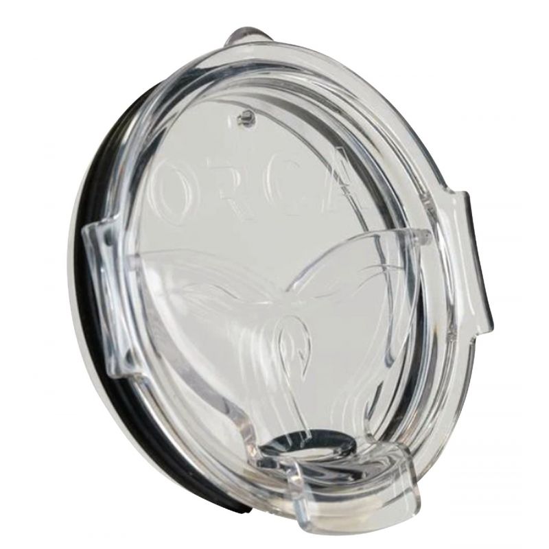 Orca Whale Tail Flip Top Chaser Lid Clear Clear