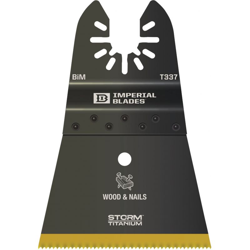 Imperial Blades ONE FIT Wood/Nails Titanium STORM Oscillating Blade