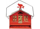 Perky-Pet Squirrel-Be-Gone Country Bird Feeder 12 Lb., Red