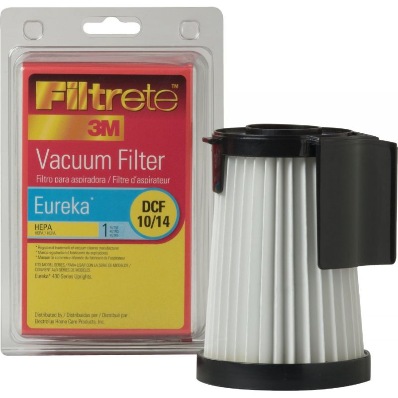 3M Filtrete Eureka DCF-10/DCF-14 HEPA Vacuum Filter 4-2/3 In W X 7-2/5 In H X 4-2/5 In L