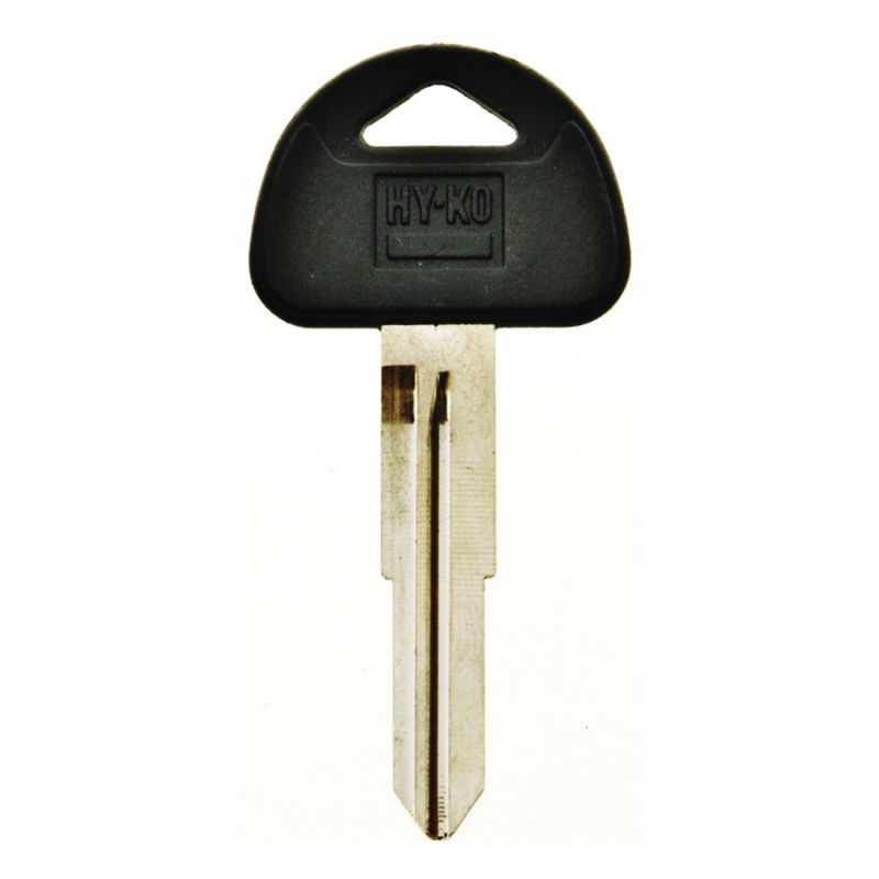 Hy-Ko 12005SUZ17 Automotive Key Blank, Brass/Plastic, Nickel, For: Suzuki Vehicle Locks Black (Pack of 5)