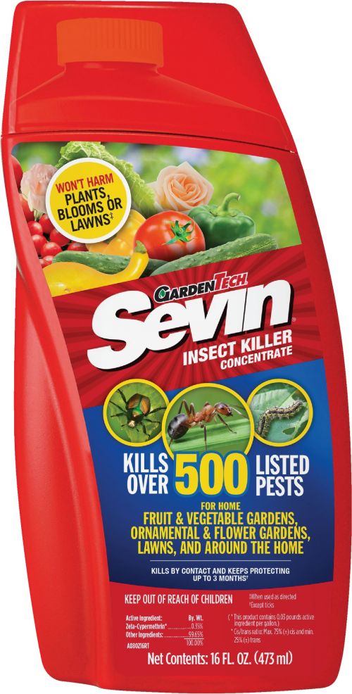 Sevin Insect Killer Concentrate 1 Gl Gardentech Sevin For Fruits Vegetables 613499071033 Ebay