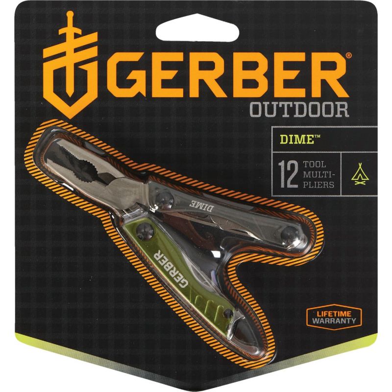 Gerber Dime Micro 10-In-1 Multi-Tool Green