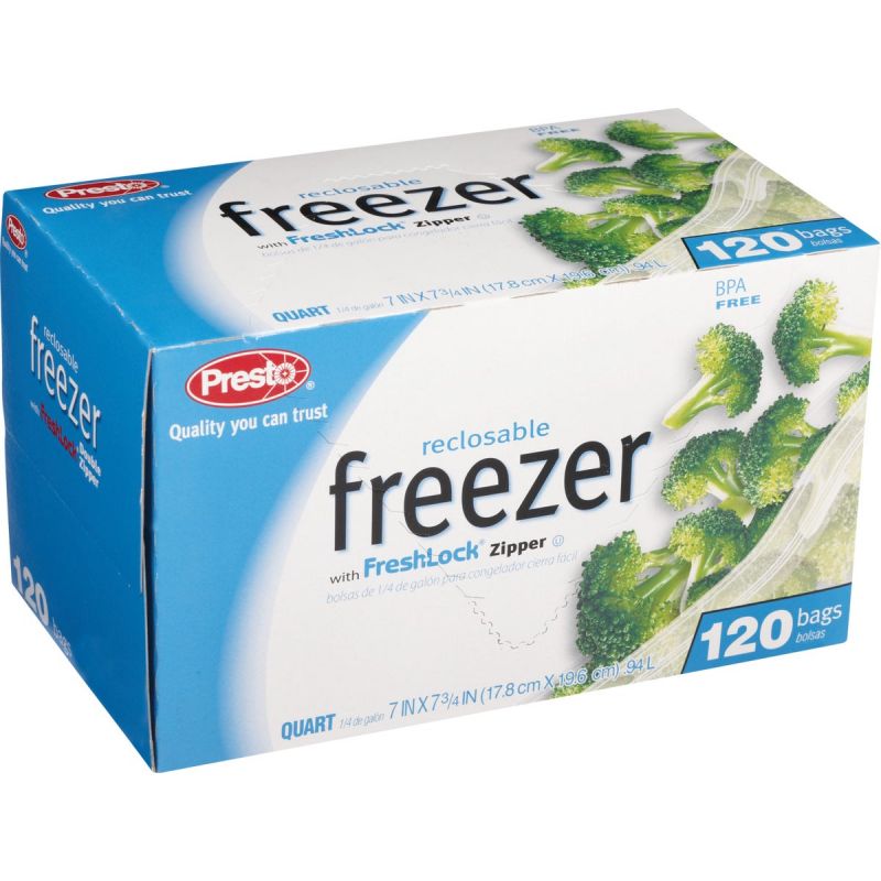 Presto Reclosable Freezer Bag 1 Qt.