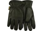 Kinco Men&#039;s Full Grain Goatskin Winter Work Glove M, Black