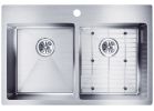 Elkay Crosstown Double Bowl Kitchen Sink 33 In. X 22 In. X 9 In. Deep, Stainless Steel