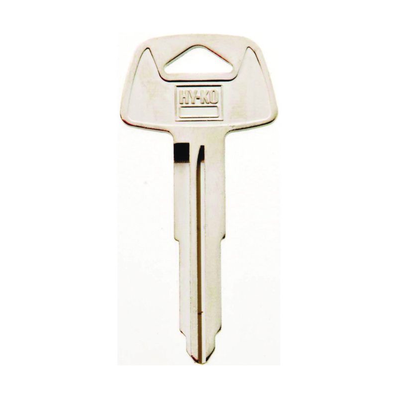 Hy-Ko 11010MIT3 Automotive Key Blank, Brass, Nickel, For: Mitsubishi Vehicle Locks