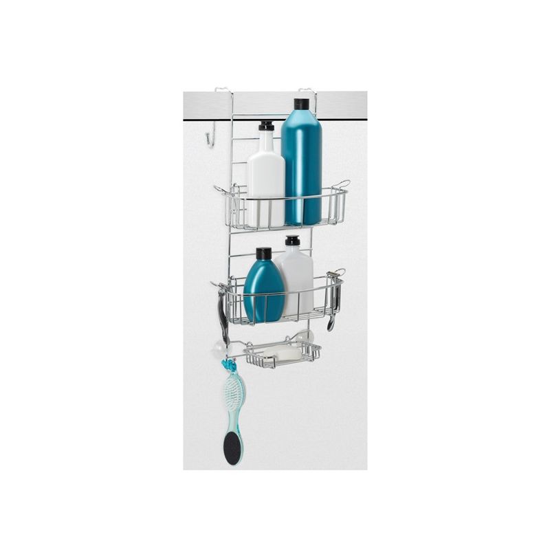 Zenna Home Expandable Over-the-Shower Caddy, Bronze