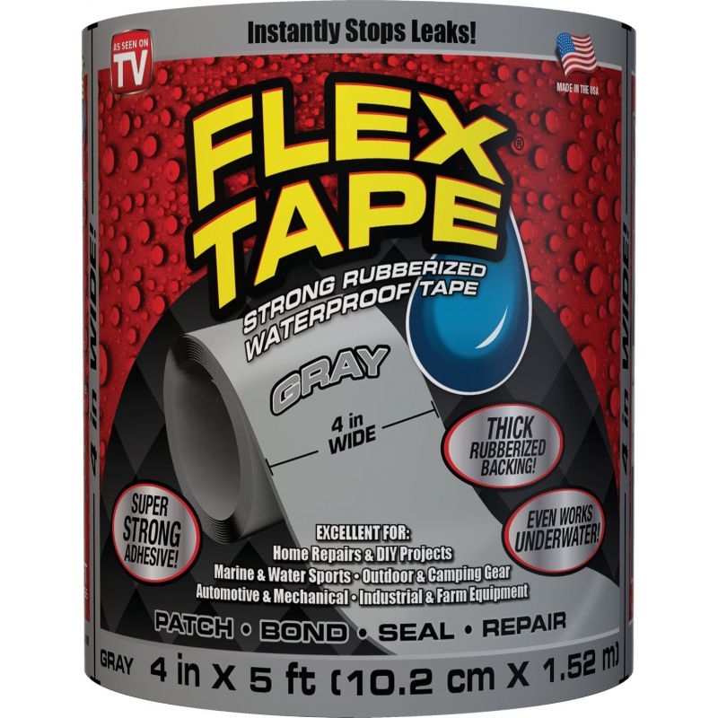 Flex Tape Rubberized Repair Tape Gray